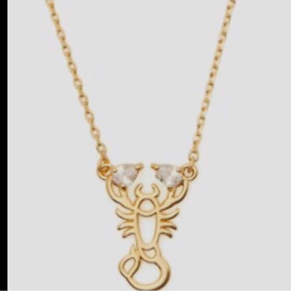 Kate Spade Gold Scorpio Necklace